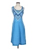PrAna Chevron-herringbone Blue Casual Dress Size S - photo 1