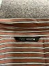 Zara Stripes Brown Long Sleeve Button-Down Shirt Size S - photo 7
