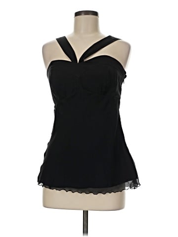 White House Black Market Sleeveless Silk Top (view 1)