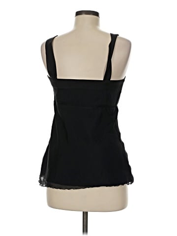 White House Black Market Sleeveless Silk Top (view 2)