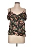 Topshop 100% Polyester Black Sleeveless Blouse Size 12 - photo 1