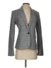 Ann Taylor Plaid Gray Blazer Size 2 - photo 1