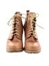 Assorted Brands 100% Leather Tan Ankle Boots Size 7 - photo 2