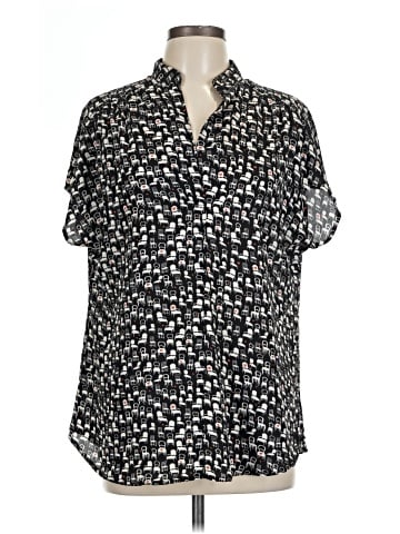 Pleione Short Sleeve Blouse (view 1)