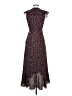 Max Studio Polka Dots Burgundy Casual Dress Size S - photo 2