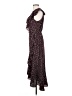 Max Studio Polka Dots Burgundy Casual Dress Size S - photo 5