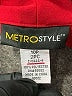 Metrostyle 100% Polyester Red Coat Size 10 (petite) - photo 8
