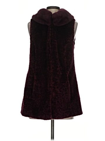 White House Black Market Faux Fur Vest (view 2)