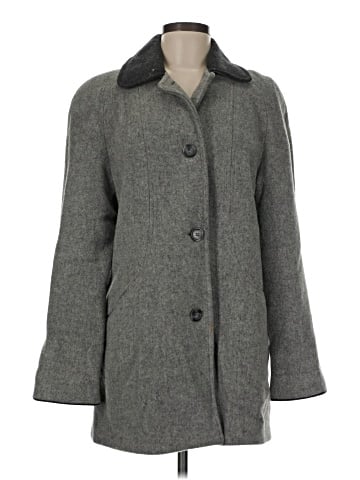 Herman Kay Wool Coat (view 1)