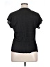 Kim Rogers 100% Polyester Black Short Sleeve Top Size XL Petite - photo 2