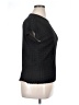 Kim Rogers 100% Polyester Black Short Sleeve Top Size XL Petite - photo 4