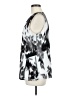 Banana Republic 100% Polyester Silver Sleeveless Blouse Size M - photo 5