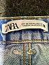 Zara 100% Cotton Hearts Blue Jeans Size 6 - photo 7