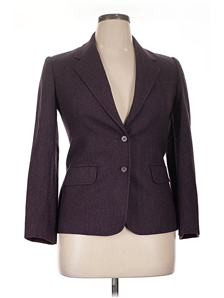 Pre-owned Evan Picone Blazer Jacket In Purple