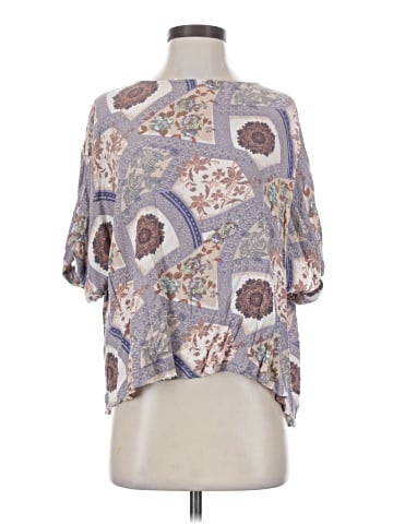 Easel Short Sleeve Blouse (view 1)