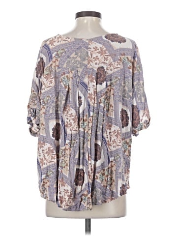 Easel Short Sleeve Blouse (view 2)
