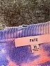 Fate 100% Cotton Tie-dye Blue Pullover Sweater Size M - photo 7