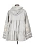 Pol 100% Cotton Gray Raincoat Size S - photo 2