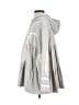 Pol 100% Cotton Gray Raincoat Size S - photo 5