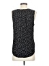 Croft & Barrow 100% Rayon Polka Dots Black Sleeveless Blouse Size S - photo 2