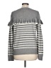 Tina + Jo Stripes Gray Pullover Sweater Size L - photo 2