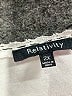 Relativity 100% Nylon Ivory Sleeveless Blouse Size 2X - photo 7