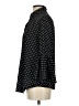 Davi & Dani 100% Polyester Polka Dots Black 3/4 Sleeve Blouse Size S - photo 5