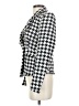 MNG Houndstooth White Blazer Size S - photo 5