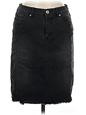 Sofia Jeans by Sofia Vergara Denim Skirt (view 1)