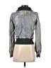 Rock & Republic 100% Leather Metallic Gray Leather Jacket Size XS - photo 2