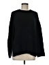 Gap 100% Cotton Solid Black Pullover Sweater Size M - photo 1
