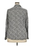 Foxcroft 100% Tencel Animal Print Silver Long Sleeve Button-Down Shirt Size 18 - photo 2