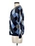 Talbots Argyle Blue Wool Cardigan Size M - photo 5