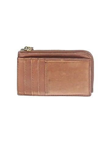 Madewell Leather Zip Card Case Wallet (view 2)