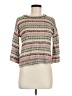 Ginger G. Tweed White Pullover Sweater Size M - photo 1