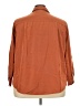 Old Navy Brown 3/4 Sleeve Button-Down Shirt Size XXL - photo 2