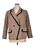 Halogen Plaid Tan Blazer Size 1X - photo 1