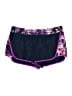 Unbranded Floral Purple Athletic Shorts Size XL - photo 1