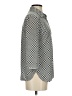 Max Studio Houndstooth Gray 3/4 Sleeve Blouse Size S - photo 4