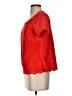 Talbots 100% Cotton Red Short Sleeve Top Size 4 - photo 5