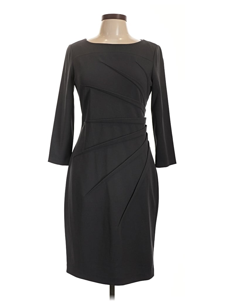 Pre-owned Calvin Klein Cocktail Dress In Black