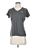Under Armour 100% Polyester Gray Active T-Shirt Size S - photo 1