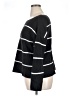 Talbots 100% Pima Cotton Stripes Black Pullover Sweater Size XL - photo 5