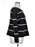 Talbots 100% Pima Cotton Stripes Black Pullover Sweater Size XL - photo 4