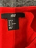 H&M 100% Polyester Solid Red Cocktail Dress Size 4 - photo 7