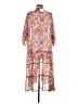 LC Lauren Conrad 100% Polyester Pink Kimono One size - photo 2