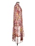 LC Lauren Conrad 100% Polyester Pink Kimono One size - photo 4