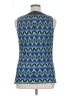 Etcetera Blue Sleeveless Blouse Size XL - photo 2