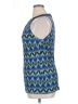 Etcetera Blue Sleeveless Blouse Size XL - photo 5