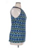 Etcetera Blue Sleeveless Blouse Size XL - photo 4